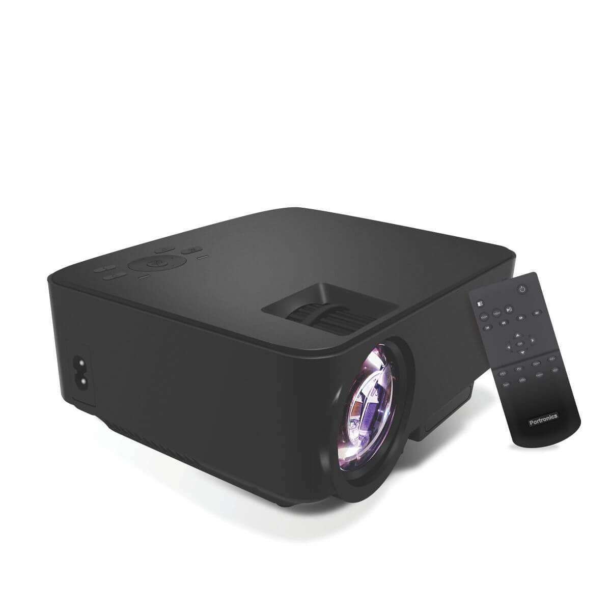 Portronics Beem 100 LCD Projector (POR 624, Black)
